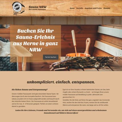 Top 5 Website | smartsite aktiv | Sauna NRW