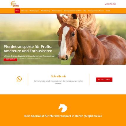 Top 5 Website | smartsite premium mit Blog | Dream Horses