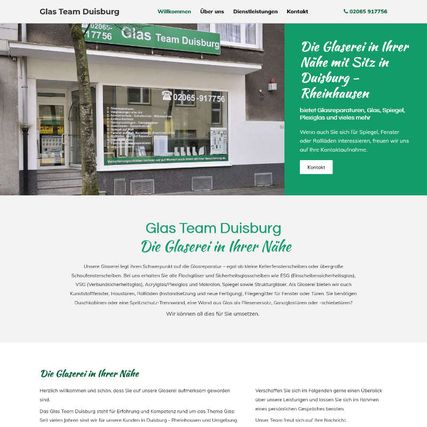 Top 5 Website | smartsite aktiv | Glas Team Duisburg