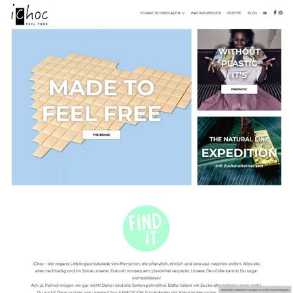 Top WordPress Website | Ecofinia GmbH iChoc