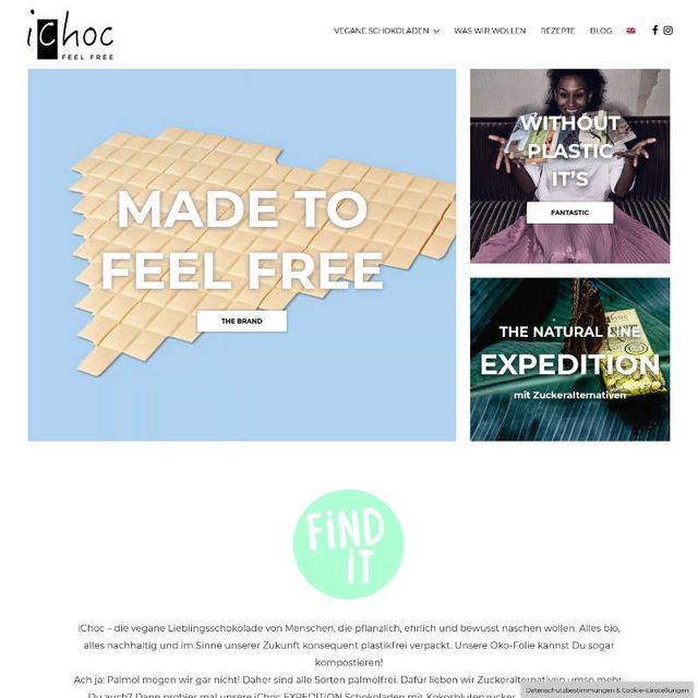 Top WordPress Website | Ecofinia GmbH iChoc